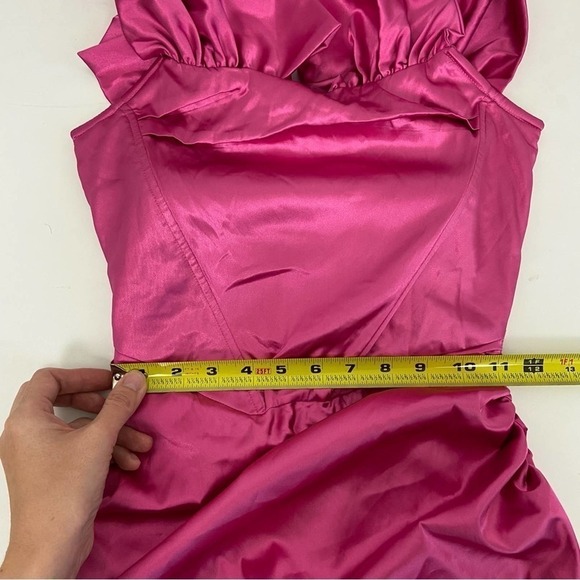 Superdown Aurora Corset Mini Dress in Magenta Size XXS - Picture 11 of 11